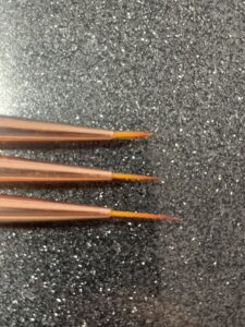 Lot de pinceau nailart