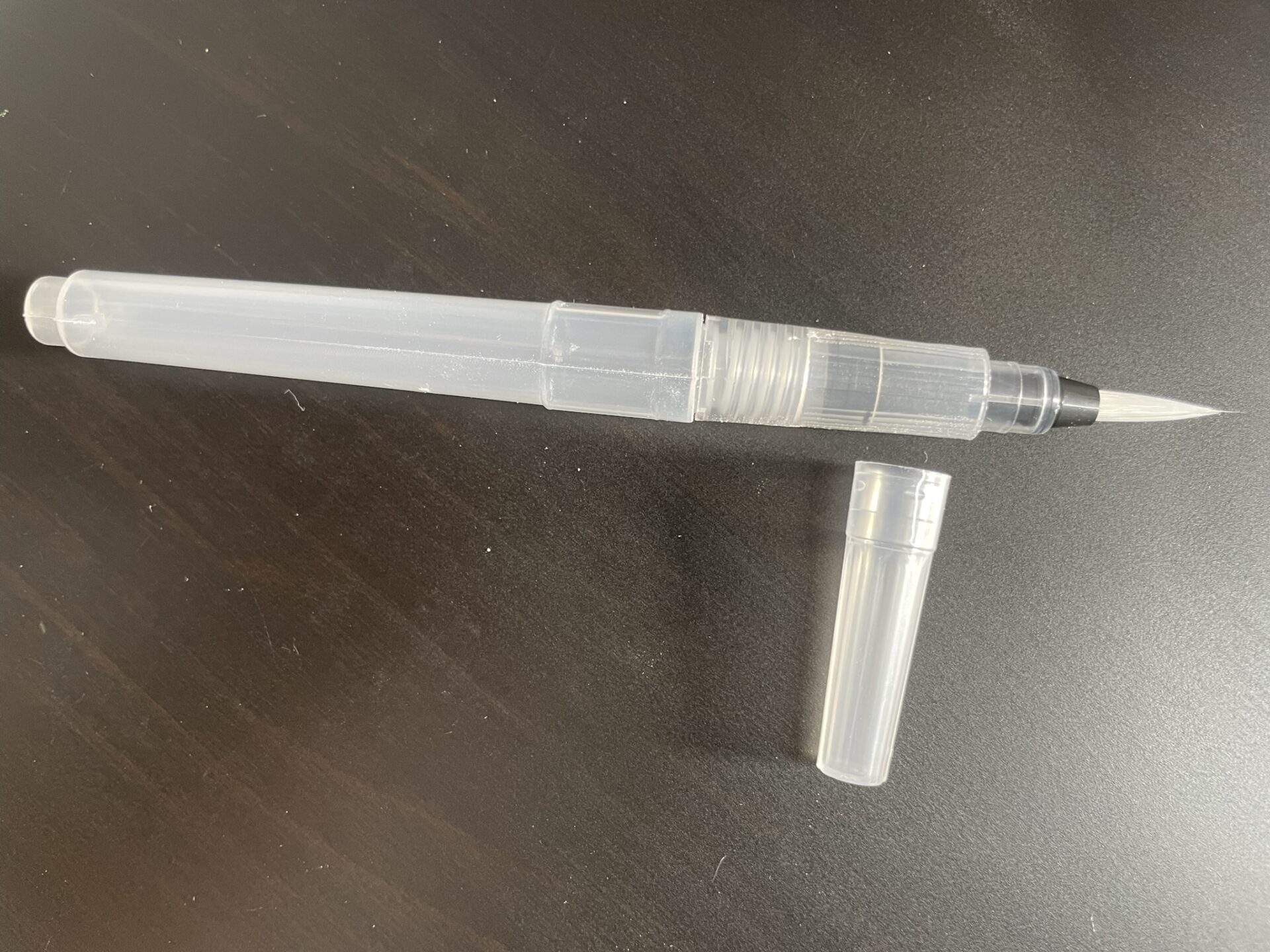 Pinceaux avec réservoir d'eau pour NailArt et peinture à l'aquarelle